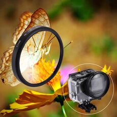 58mm 2 in 1 10x filtro per lenti ravvicinati per Gopro Hero7 Black / 6/5