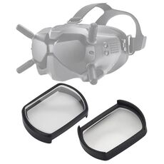 RCSTQ 2 PCS 500 gradi Myopia Glasses Occhiali Lente Visione Visione Lente asferica per Goggigli DJI FPV V2