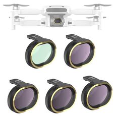 JSR per FIMI X8 Mini Drone 5 in 1 stella + ND4 + ND8 + ND16 + Kit filtro per lenti ND32