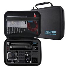 Per GoPro HERO8 / 7/6 RUIGPRO Custodia portatile impermeabile antiurto Dimensioni scatola: 28 x 19,7 x 6,8 cm