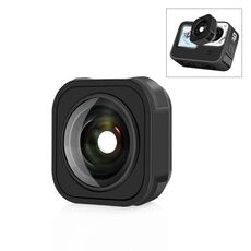 PULIUZ MAX LENS MOD Lente grandangolare per GOPRO HERO9 Nero (nero)