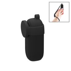 Custodia protettiva in silicone PULIUZ con coperchio dell'obiettivo per INSTA360 GO 2 (nero)