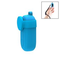 Custodia protettiva in silicone PULUZ con coperchio dell'obiettivo per INSTA360 GO 2 (blu)