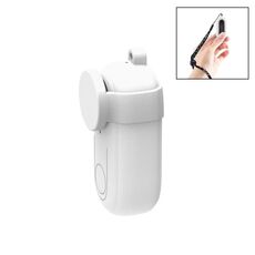 Custodia protettiva in silicone PULUZ con coperchio dell'obiettivo per INSTA360 GO 2 (bianco)