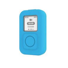 Custodia protettiva in silicone PULUZ per GOPRO HERO10 Nero WiFi remoto (blu)
