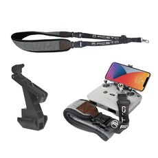 Staffa del tablet di telefono telecomandato RCSTQ per DJI Mavic 3/Mini 2/Mini 3 Pro, stile: con cordino spesso
