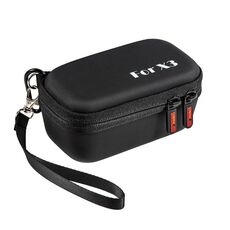 Per Insta360 One X3 STARTRC Custodia per il trasporto della fotocamera con moschettone e cinturino (nero)