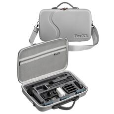 Per Insta360 One X3 STARTRC Diamond Texture Camera e accessori Custodia in PU Custodia (grigio)