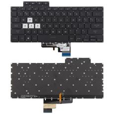 Tastiera per laptop retroilluminata versione USA per Asus TUF Air Air FX516 FX516P FX516PR FX516PM FA516 (nero)