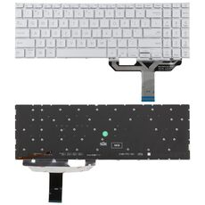Tastiera per laptop retroilluminata versione USA per Asus Vivobook 15 X1502 X1502ZA X1502Z X1502VA B1502 B1502CBA (argento)