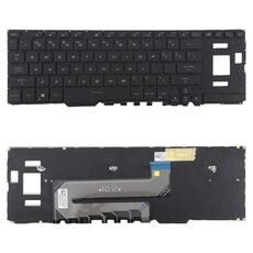 Tastiera retroilluminata per laptop versione USA per Asus ROG Zephyrus Duo 15 pollici GX550L GX550 GX550LXS GX550LWS GX551 GX551Q (nero)