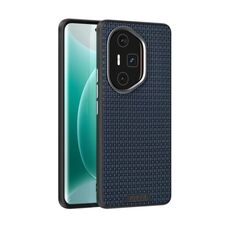 Per Honor 300 Ultra ABEL Ruyi Pattern 6D Micro Relief MagSafe Custodia in pelle per telefono (blu)