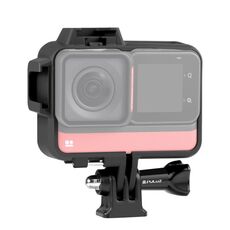 PULUZ Custodia con telaio in plastica per Insta360 One RS 4K / Twin Edition (nero)