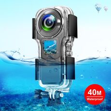 Per Insta360 One RS 1 pollice 360 Edition PULUZ 40 m Custodia subacquea impermeabile