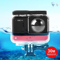 Per Insta360 One RS 360 Edition PULUZ 30 m di profondità subacquea Custodia impermeabile