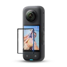 Per Insta360 X3 Pellicola protettiva curva HD trasparente da 2 pezzi