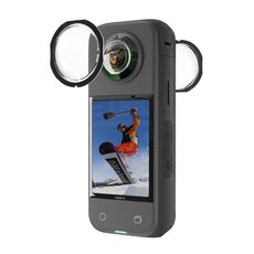 Per Insta360 X3 STARTRC Coperchio protettivo per PC Lens Guard (nero)