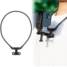 STARTRC Hands Free Lazy Wearable Neck Camera Holder FPV Vlog POV Mount (Nero)