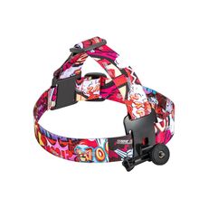 STARTRC Cinghia per la testa regolabile Vlog FPV Cintura di montaggio POV per GoPro, Insta360, DJI Osmo Action e altre action cam (rosso)