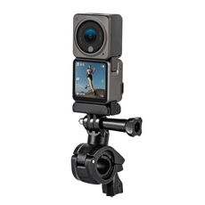 Supporto per montaggio fisso su manubrio per bici STARTRC Upgrade per DJI Action 3 / Action 2 / OSMO Action (nero)