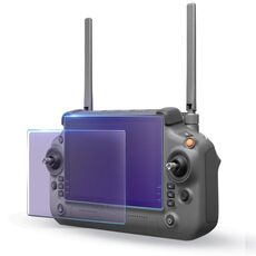 Per DJI RC Plus con schermo STARTRC Pellicola in vetro temperato con protezione degli occhi viola smerigliata da 2 pezzi