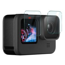 Per GoPro HERO11 Black imak Schermo posteriore + Schermo frontale + Obiettivo fotocamera posteriore Pellicola in vetro temperato