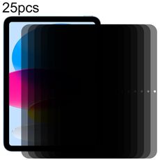 Per iPad 2025/2022 25pz 0,33mm 9H 2,5D Privacy Antiriflesso Antideflagrante Pellicola in Vetro Temperato