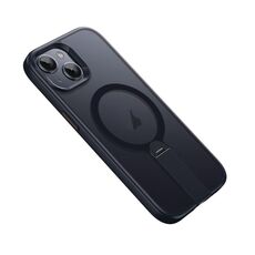 Per iPhone 15 Plus Supporto Rotante Magnetico MagSafe Custodia per Telefono (Nero)