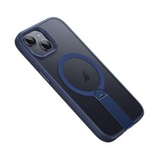Per iPhone 14 Supporto Rotante Magnetico MagSafe Custodia per Telefono (Blu)