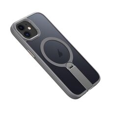 Per iPhone 12 Supporto Rotante Magnetico MagSafe Custodia per Telefono (Grigio)