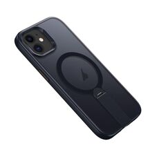 Per iPhone 12 Supporto Rotante Magnetico MagSafe Custodia per Telefono (Nero)