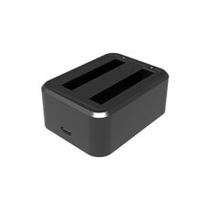 Per Insta360 X3 PULUZ Caricabatterie USB a doppia batteria con indicatore luminoso