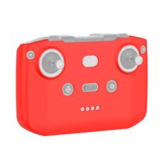 PULUZ Custodia in silicone antiurto antigraffio per telecomando DJI Mini 3/3 Pro / Mavic 3 / Air 2S / Mini 2 (rosso)
