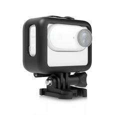 Custodia per batteria per fotocamera Insta360 GO 3 PULUZ Telaio protettivo in plastica (nero)
