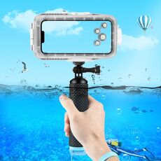 PULUZ Impugnatura Galleggiante Impugnatura Galleggiabilità Aste per Telefoni/Action Camera (Nero)