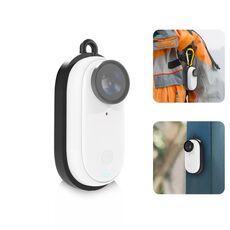 Per Insta360 GO 3 PULUZ Corpo Gabbia protettiva in plastica magnetica con moschettone (nero)