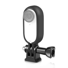 Per Insta360 GO 3 PULUZ Corpo Gabbia protettiva in plastica con vite e adattatore (nero)