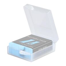 PULUZ Scatola portabatterie in plastica trasparente per batteria GoPro AHDBT-901/BT-801/BT-501/BT-401/BT-301 (Trasparente)