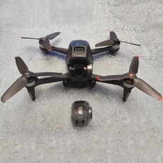 Drone DJI FPV Crossing di seconda mano senza scatola, senza batteria e pagaia (argento)