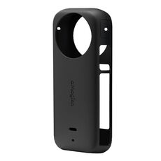 Per Insta360 X3 aMagisn Custodia protettiva in silicone per corpo, Stile: Custodia per corpo (nera)