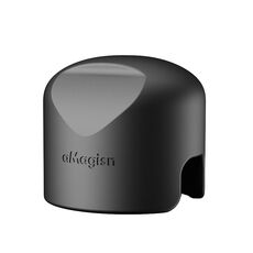 Per Insta360 X3 aMagisn Custodia protettiva in silicone per corpo, Stile: Custodia per obiettivo (Nero)