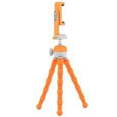Fotopro UFO 3 Supporto treppiede flessibile per fotocamere reflex, GoPro, telefoni (arancione)