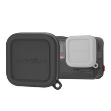Per Insta360 Ace / Ace Pro Sunnylife Copriobiettivo in silicone Protettore Copriobiettivo (Nero)