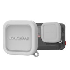Per Insta360 Ace / Ace Pro Sunnylife Copriobiettivo in silicone Protettore Copriobiettivo (Grigio)