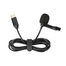 Per Insta360 Ace / Ace Pro Sunnylife Lavalier Clip Type-C Microfono di registrazione (Nero)