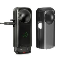 Per Insta360 X4 Sunnylife Schermo Obiettivo Integrato Copertura Protettiva per Schermo della Fotocamera Custodia Protettiva (Nero Trasparente)