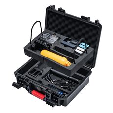 STARTRC Scatola portaoggetti per valigia a doppio strato impermeabile EVA ABS per GoPro HERO12 Nero /11 Nero /10 Nero /9 Nero (Nero)