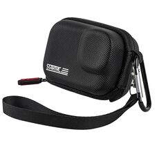 Custodia da trasporto in PU per fotocamera STARTRC per Insta360 GO3 / DJI Action 3/4 (nero)