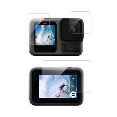 Per GoPro HERO13 Black Lens e Front Back Screen Pellicola in vetro temperato 9H