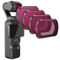 Per DJI OSMO Pocket 3 STARTRC 4 in 1 ND16 + ND32 + ND64 + ND256 Set filtri obiettivo